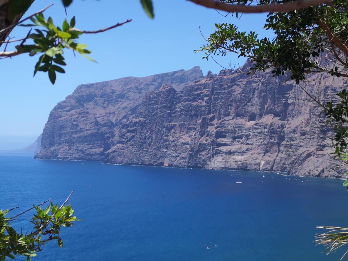 Magical Apt. With Sea View & Cliff Acantilado de los Gigantes Kültér fotó