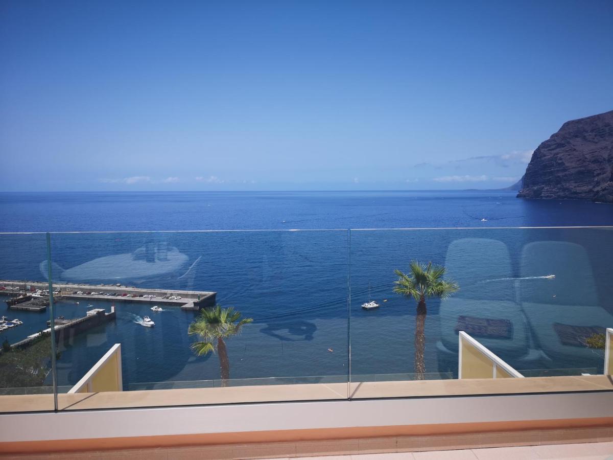 Magical Apt. With Sea View & Cliff Acantilado de los Gigantes Kültér fotó