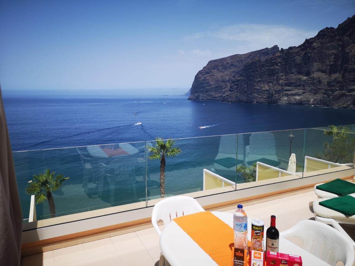 Magical Apt. With Sea View & Cliff Acantilado de los Gigantes Kültér fotó